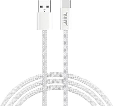Buff Labs Bl74 Örgülü 3A 1.2M Data Ve Şarj Kablosu, Bükülmeye Dayanıklı, Hızlı Şarj (Usb Type-C)