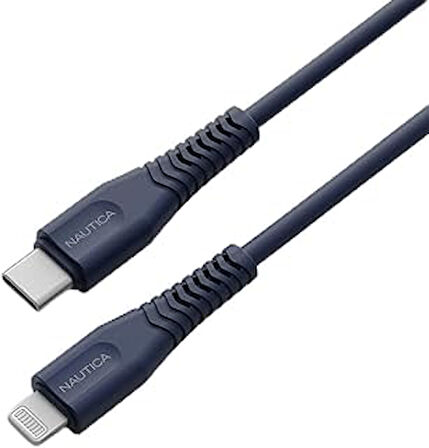 Nautica Usb C - Lightning Kablosu, Tip C - Yıldırım Kablosu, Usb C Şarj Cihazı, Mfi Onaylı, Hızlı Şa