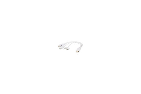 SL-IP59 Usb to iPhone4/Lightning+Note3 Micro 5pin Çevirici Kablo