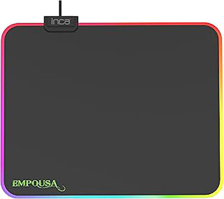 INCA IMP-024T EMPOUSA RGB 7 LED MEDIUM MOUSEPAD