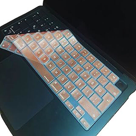 Mcstorey Macbook Kılıf Klavye Koruyucu M1-M2-M3 (Türkçe Q) Touchid'Li A2681 A3113 A2941 A3114 A2442