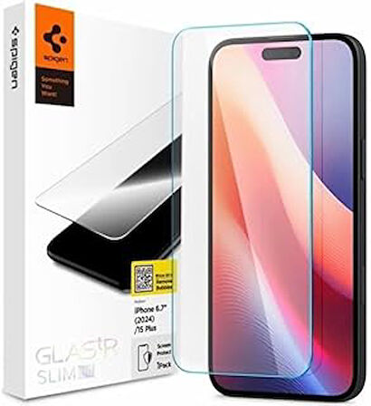 iPhone 16 Plus/iPhone 15 Plus Cam Ekran Koruyucu Glas.tR Slim HD - AGL06890