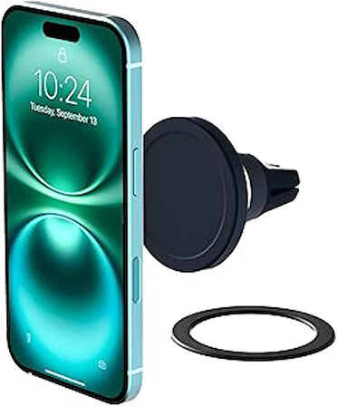Iottie Velox Manyetik Araç Tutucu, Havalandırma Yarıkları Için, Magsafe Iphone 12, Iphone 13, Iphone