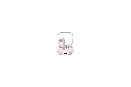 Redmi Buds 6 Active kulak içi kulaklık, Bluetooth 5.4, 30 saate kadar pil ömrü, 14,2 mm dinamik sürücü, IPX4 su koruması, telefon görüşmesi gürültü azaltma, şeffaf pembe