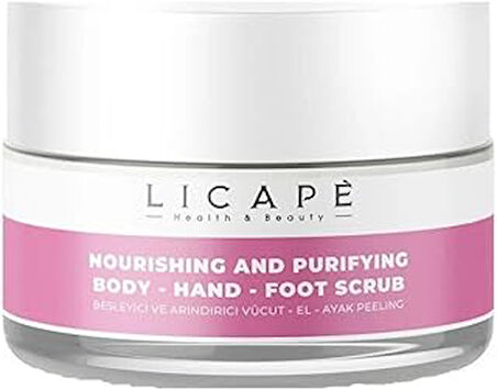 Licape Besleyici Ve Arındırıcı Vücut - El - Ayak Peeling 250ml