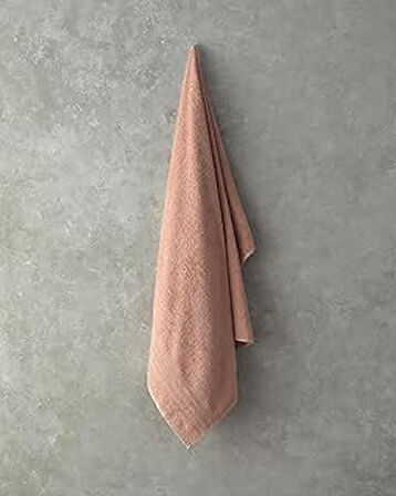 English Home Pure Basic Pamuk Banyo Havlusu 100x150 cm Açık Pembe