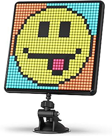 Divoom Pixoo-Max Çok Amaçlı Dijital Fotoğraf Çerçevesi Bluetooth, 32 X 32 Programlanabilir Piksel Sa