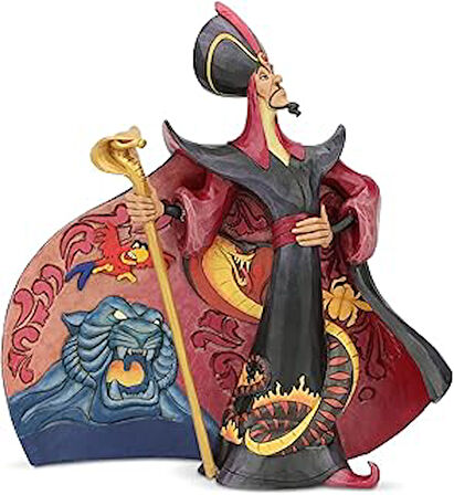 Enesco Traditions by Jim Shore Aladdin Jafar Ayakta Poz Heykelcik, 22 cm, Çok Renkli