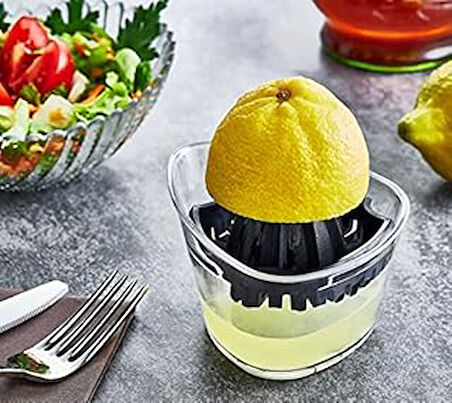 Deconox Şık Ve Etkileyici: Akrilik Mini Lüks Limon Sıkacağı - Taze Sıkılmış Narenciye Sularınızı Key
