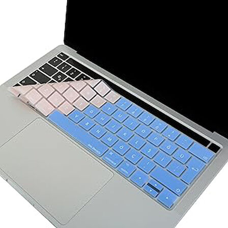 Mcstorey Macbook Pro Klavye Koruyucu (Türkçe Q) Touchbarlı A1706 A1989 A2159 A1707 A1990 Ile Uyumlu
