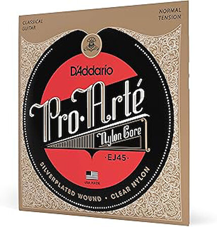D'Addario EJ45 Pro-Arte Normal Tension Klasik Gitar Teli