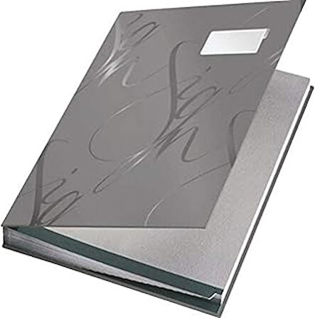 Leitz Design İmza Dosyası-18 Bölmeli, Gri