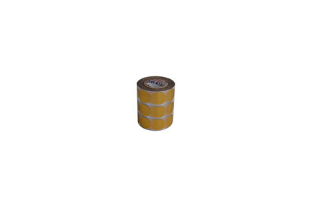 Hazır Etiketler , Hazır Al Hızlı Al Metalize Kuşe Etiket 25Mm X 25Mm Ruloda 2500 Adet, Ev Ve Ofis Ku