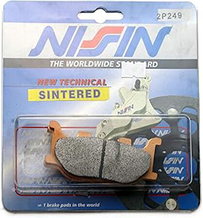 Nissin 2P-249 Yarı Metalik Motosiklet Fren Balatası
