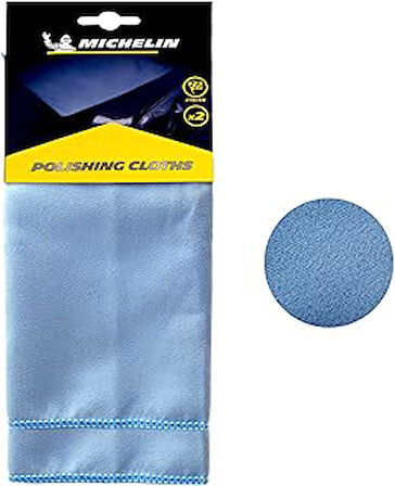 Michelin Mc32484 32X32Cm Mikrofiber Cilalama, Parlatma Bezi, 2 Adet