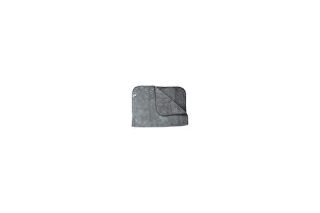Spark 2316 Mikrofiber Peluş Oto Kurulama ve Temizlik Bezi Büyük Boy 60x90 cm. GRİ