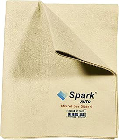 Spark Mikrofiber Güderi Süper Lüx Oto Kurulama Bezi 50X60 cm.