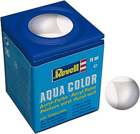 Revell - Su Bazlı Maket Boyası Clear Mat 18 Ml (36102)