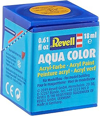 Revell - Su Bazlı Maket Boyası Sarı İpek 18 Ml (36310)