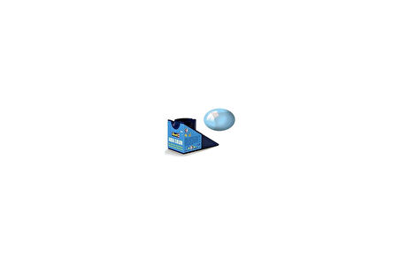Revell - Su Bazlı Maket Boyası Mavi Clear 18 Ml