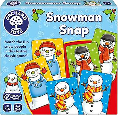 Orchard Toys Snowman Snap 3-6 Yaş