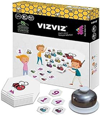 Zet Zeka Viz Viz Dikkat Ve Zeka Oyunu 4+ Yaş 8 Oyuncu