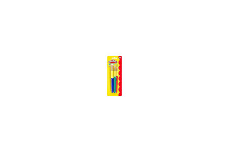 Play Doh-Play-Doh Ilk Fırçam 3`Lü Fırça Seti (Nocolor-3Dc39212)