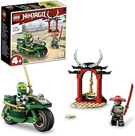 LEGO® NINJAGO® Lloyd’un Ninja Sokak Motosikleti 71788-4 Yaş ve Üzeri Çocuklar Motosiklet İçeren Başlangıç Düzeyinde Yaratıcı Oyuncak Yapım Seti
