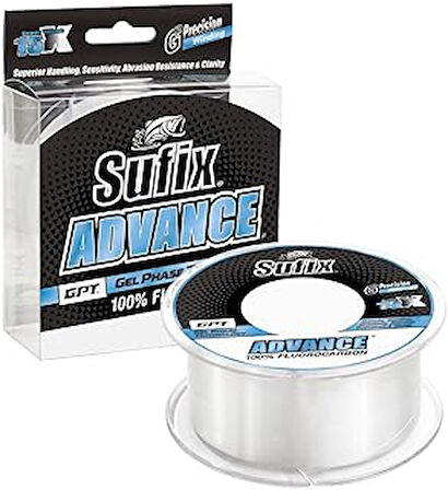 Sufix Advance Gpt Clear Fluorocarbon Olta Misinası 100 Mt
