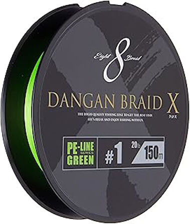 Major Craft Mc Dangan X Braid İp Dbx8 Pe 1.0 150 Metre Yeşil