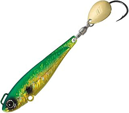 Major Craft Bomber Spin Jig BMSPIN-40g #04 Green Gold UV