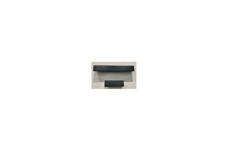 System Uzun Kulp Si̇yah Renk 160 Mm