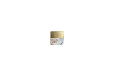 System Çap 40X40Mm Kum/Mat Sari Düğme Kulp/Doğal Taş
