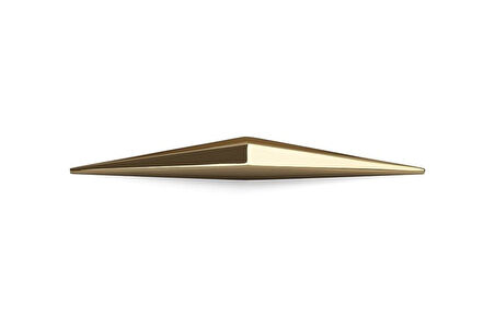 System 96 mm altın rengi Modern Kulp