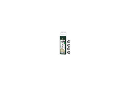 Faber-Castell Pigment 4'Lü Set Siyah