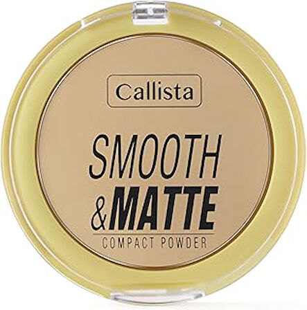 Callista Smooth Matte Compact Powder Mat Görünümlü Pudra 10 Bej