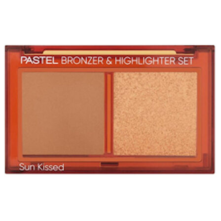 Pastel Profashion Bronzer & Highlighter - Bronzer ve Aydınlatıcı Set No: 02 Tan Bronze & Heat Glow