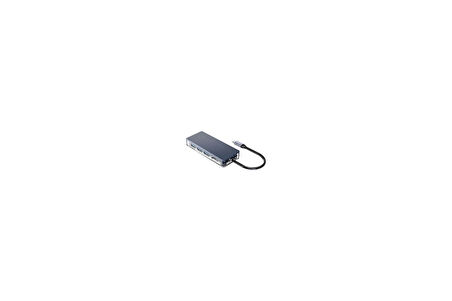 Orico 7 Portlu USB 3.0 100W HDMI TF/SD Kart Okuyucu Çoklayıcı HUB Gri