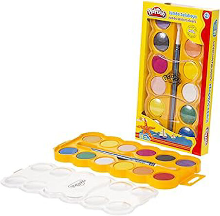 PLAY-DOH SULUBOYA 12 RENK 30 MM.