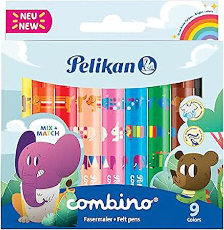 Pelikan Combino 9lu Keçeli Kalem