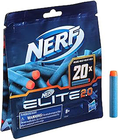 Nerf Elite 2.0 Dart 20'li Yedek Paket