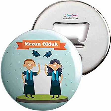 Parti Çocuk Hediyelik Mezun Açacak Magnet