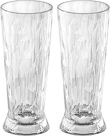 Koziol Superglass Şeffaf 2'li Bardak Seti - 300ml