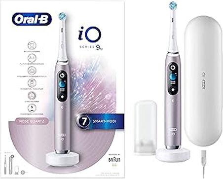 Oral-B Seri iO 9 Elektrikli Diş Fırçası Rose Quartz