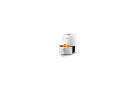 Ufesa Twist Airfryer, 2 L, 6 Programlı, 1200 W, Zaman Ayarlı Saat, 80 ila 200 derece Sıcaklık, Yapışmaz Kaplama , Beyaz