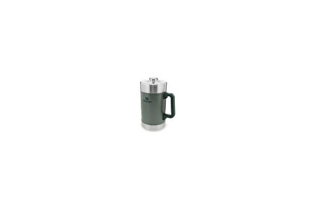 Klasik French Press Termos 1.4 lt Yeşil