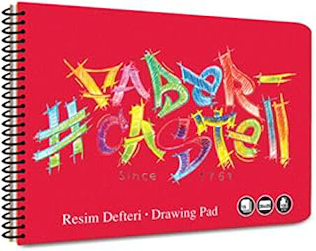 Resim Defteri Logo, Karton Kapak 25x35, 15 Yaprak