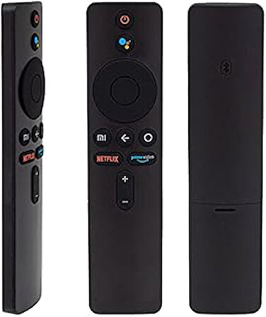 BYCONNERS Xiaomı Mi TV Stick/MI Box 4S 4K için uzaktan kumanda, Xiaomı Mi TV Stick için Bluetooth ve sesli kumandalı yedek uzaktan kumanda