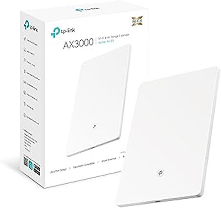 Archer Air R5, AX3000 Dual-Band Wi-Fi 6 Air Router&Menzil Genişletici, Gigabit Port, Ultra İnce Tasarım, EasyMesh Destekli, Xbox/PS/Steam için İdeal, HomeShield, Esnek Kurulum Seçenekleri