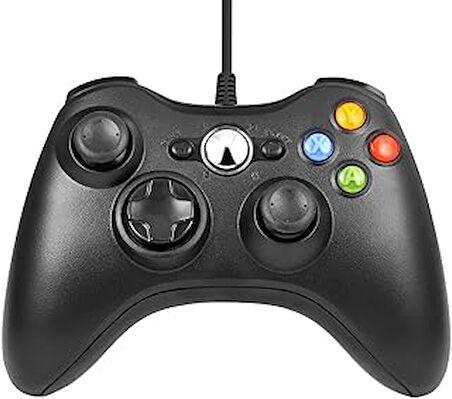 Xbox 360 Controller PC Kablolu Oyun Kolu 2,20m USB Kablolu Bilgisayar Oyun Kolu Gamepad Joystick Controller Bilgisayar Uyumlu